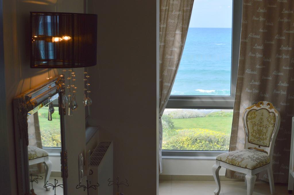 Sea View Beachfront Villa Peri Gouves Extérieur photo